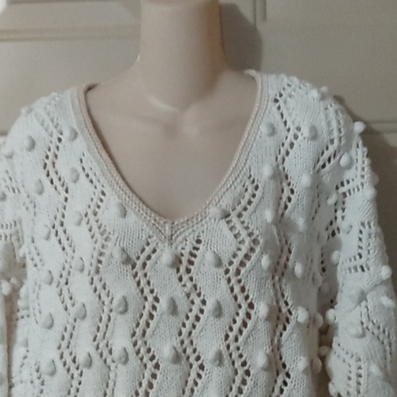 Vtg express tricot sweater - Picture 3 of 10